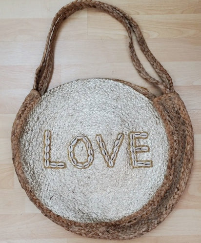 LOVE JUTE TOTE