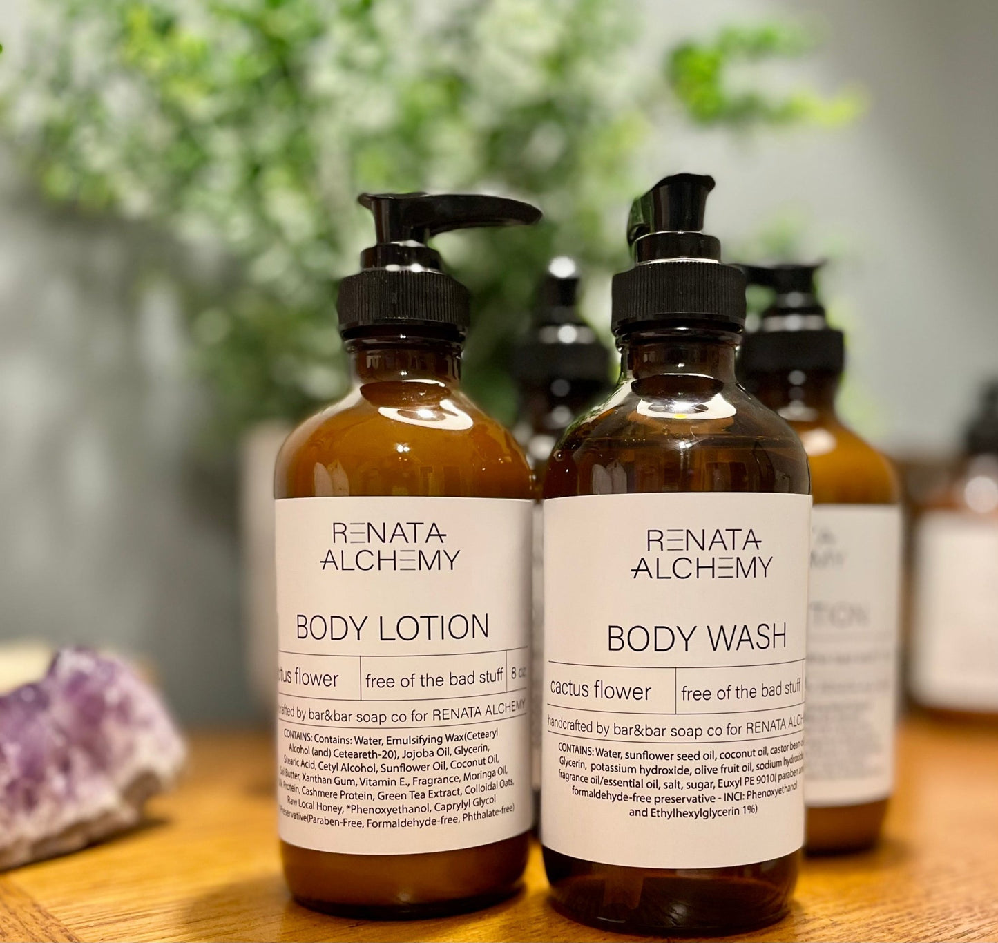 RA’s Lux Body Lotion + Body Wash Set - Renata Alchemy
