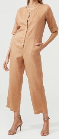 ORGANIC LINEN RA JUMPSUIT